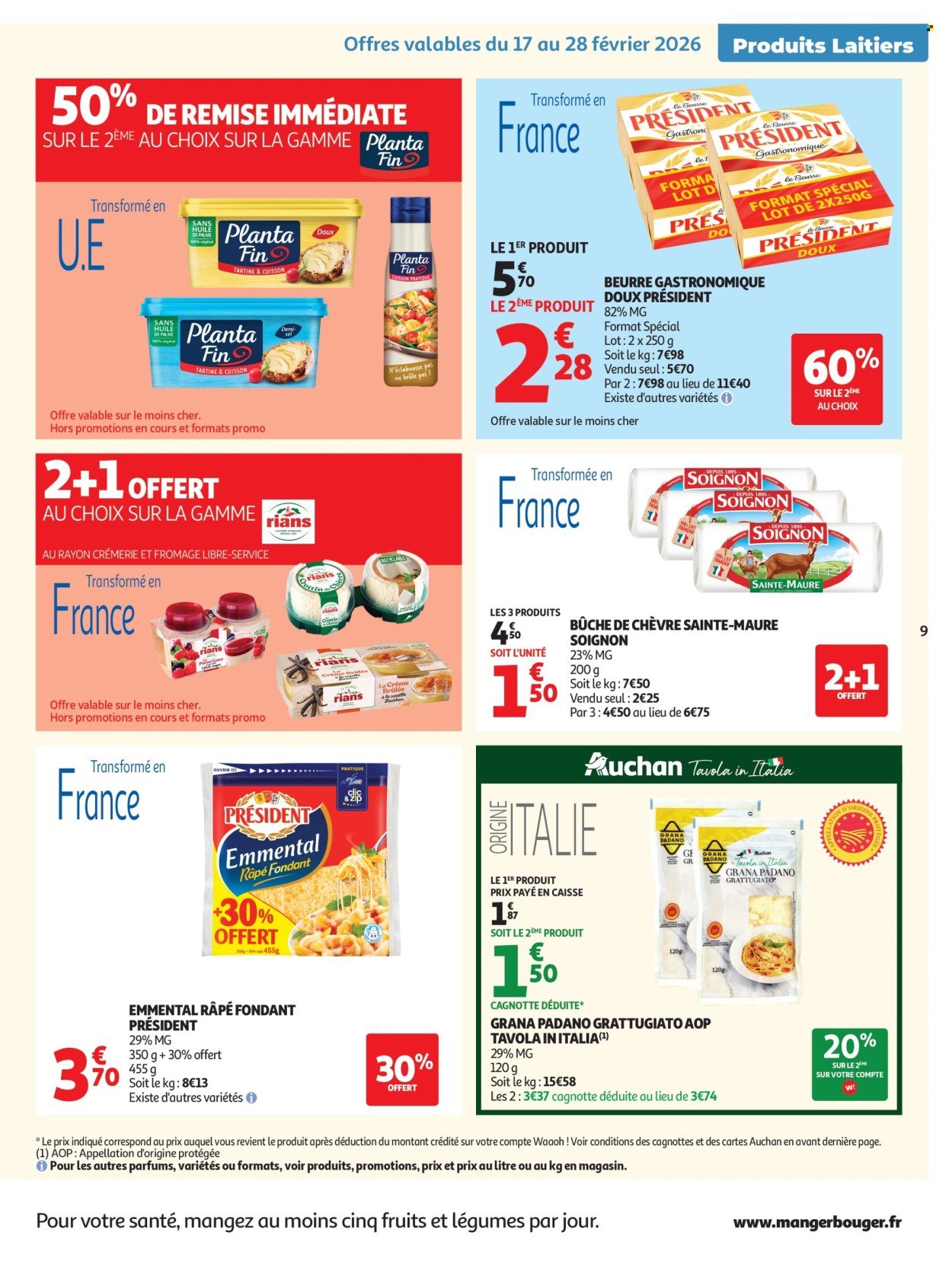 Catalogue AUCHAN - Produits frais