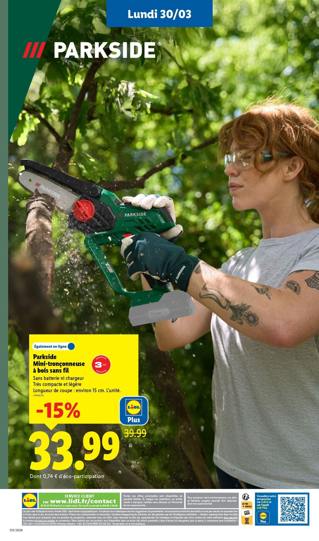 Catalogue LIDL - Les bonnes affaires de la semaine (2026-03-30 - 2026-04-02)