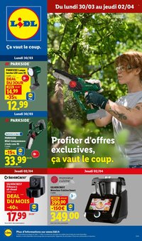 Catalogue LIDL - Les bonnes affaires de la semaine