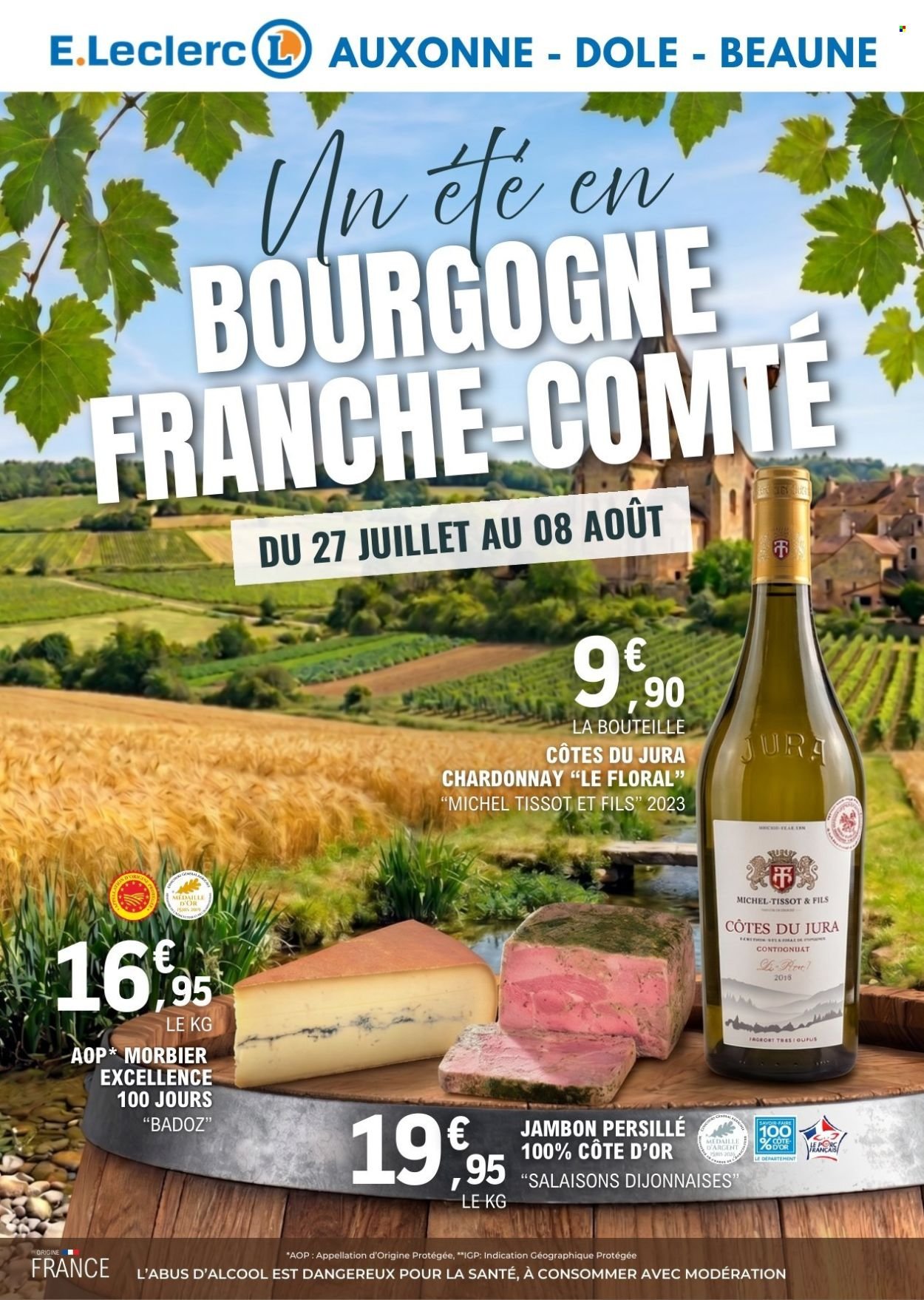 Catalogue E.LECLERC - Un été en Bourgogne Franche-Comté