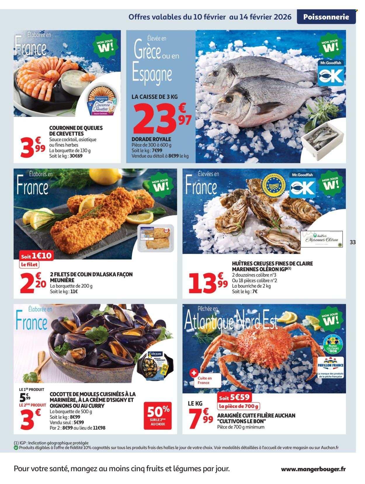 Catalogue AUCHAN - Tops produits, top prix ! (2026-02-10 - 2026-02-22)