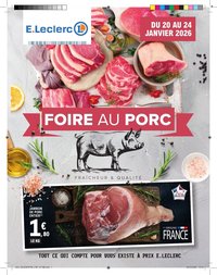 Catalogue E.LECLERC - FOIRE AU PORC