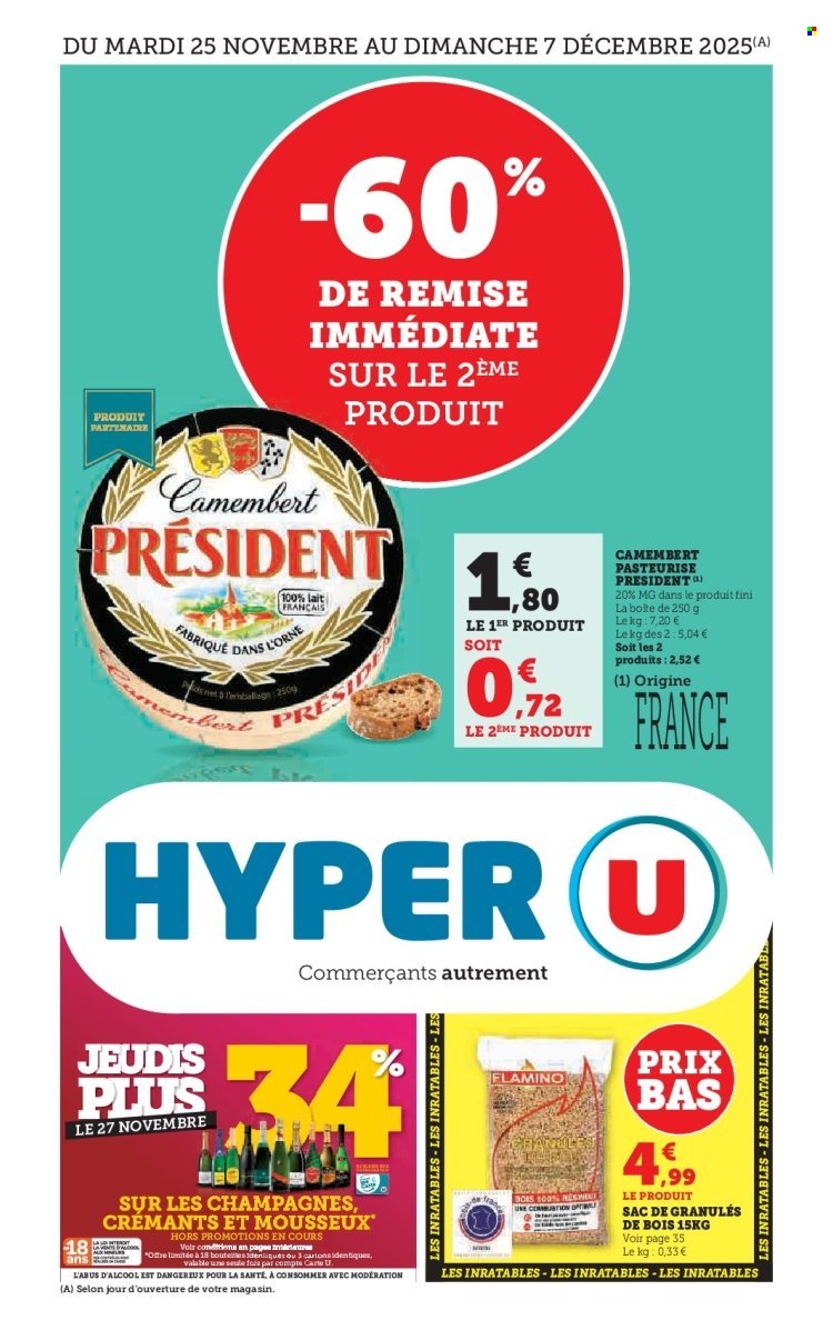 Catalogue HYPER U - Les prix bas de la semaine