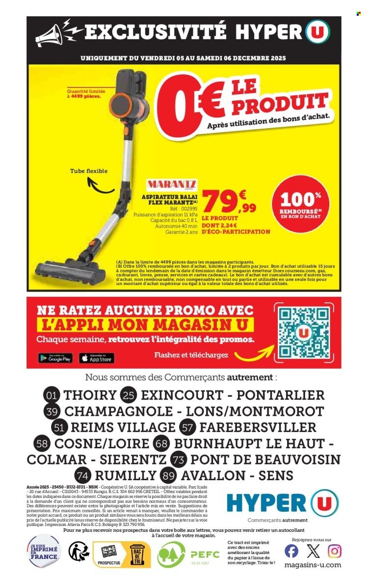 Catalogue HYPER U - Les prix bas de la semaine
