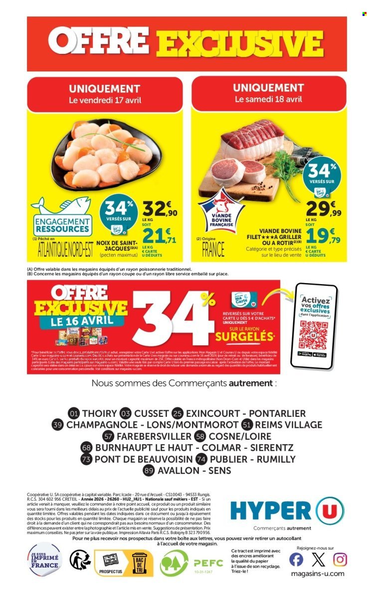 Catalogue HYPER U - Les prix bas de la semaine