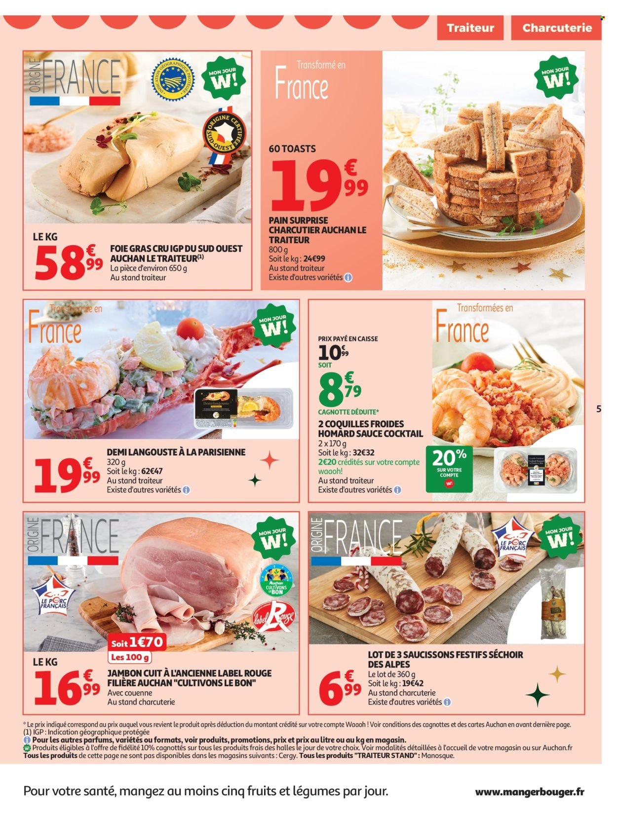 Catalogue AUCHAN - Bons plans à saisir