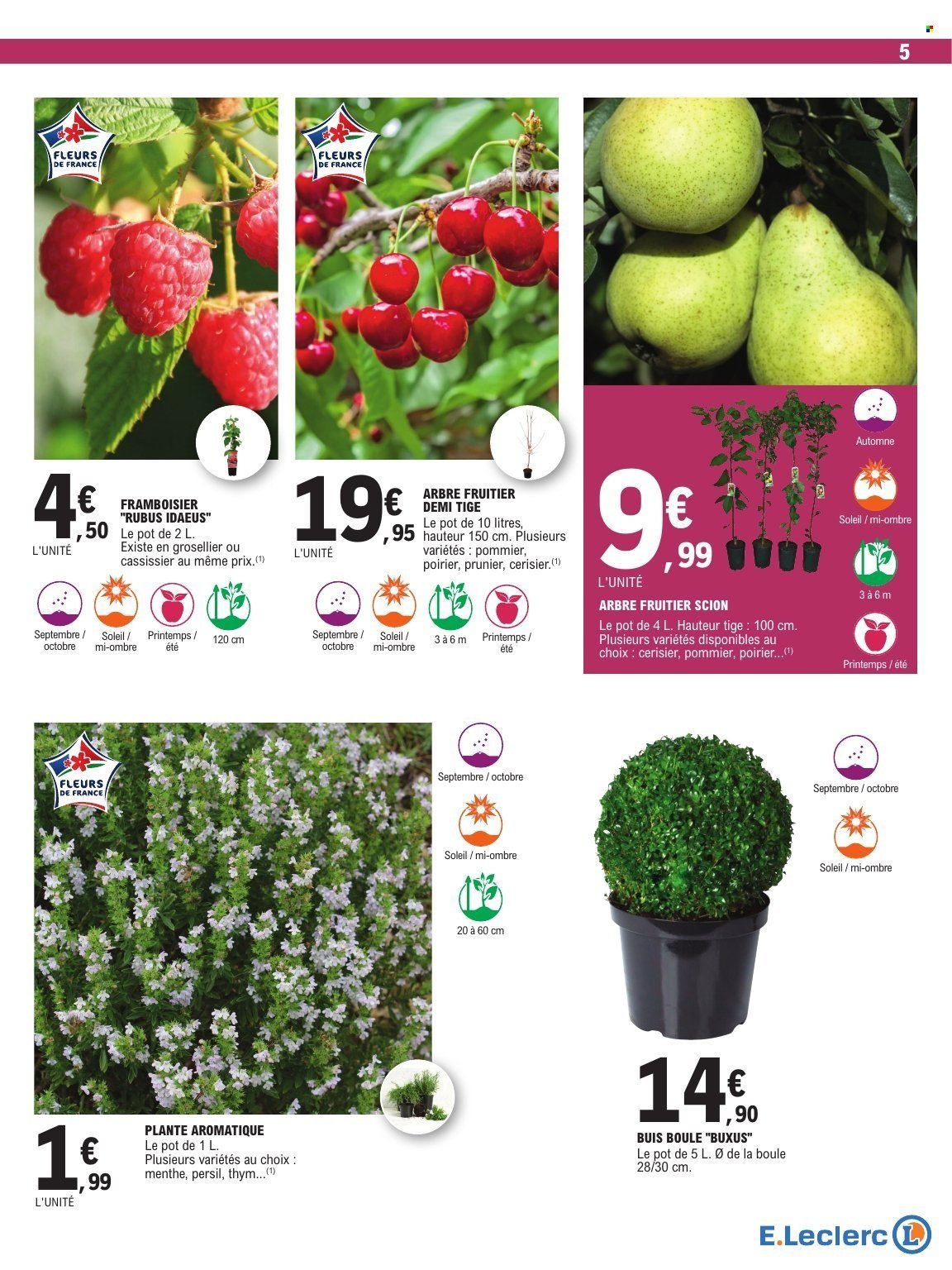 Catalogue E.LECLERC - JARDIN D'AUTOMNE BRICO CHAUFFAGE