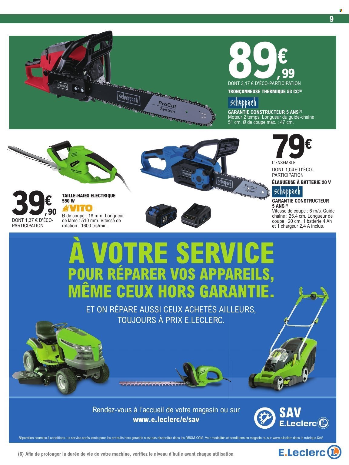 Catalogue E.LECLERC - JARDIN D'AUTOMNE BRICO CHAUFFAGE