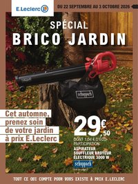 Catalogue E.LECLERC - JARDIN D'AUTOMNE BRICO CHAUFFAGE