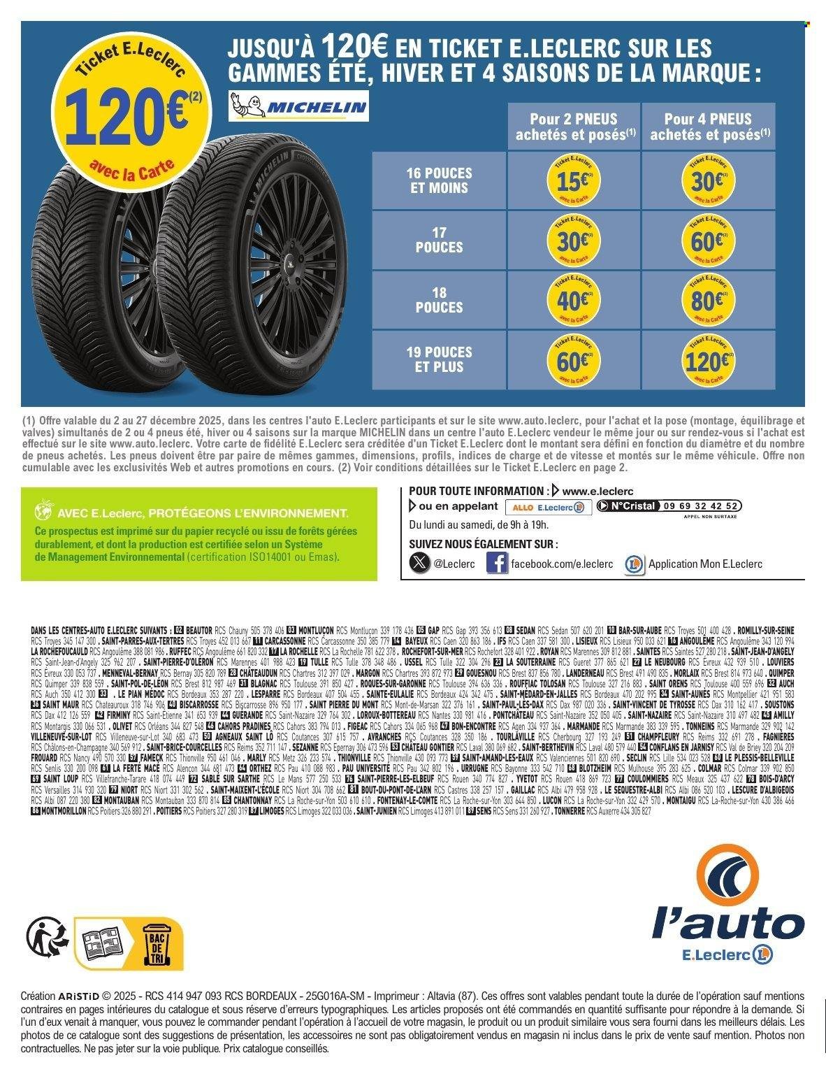 Catalogue E.LECLERC - THEMATIQUE NOEL (2025-12-02 - 2025-12-27)