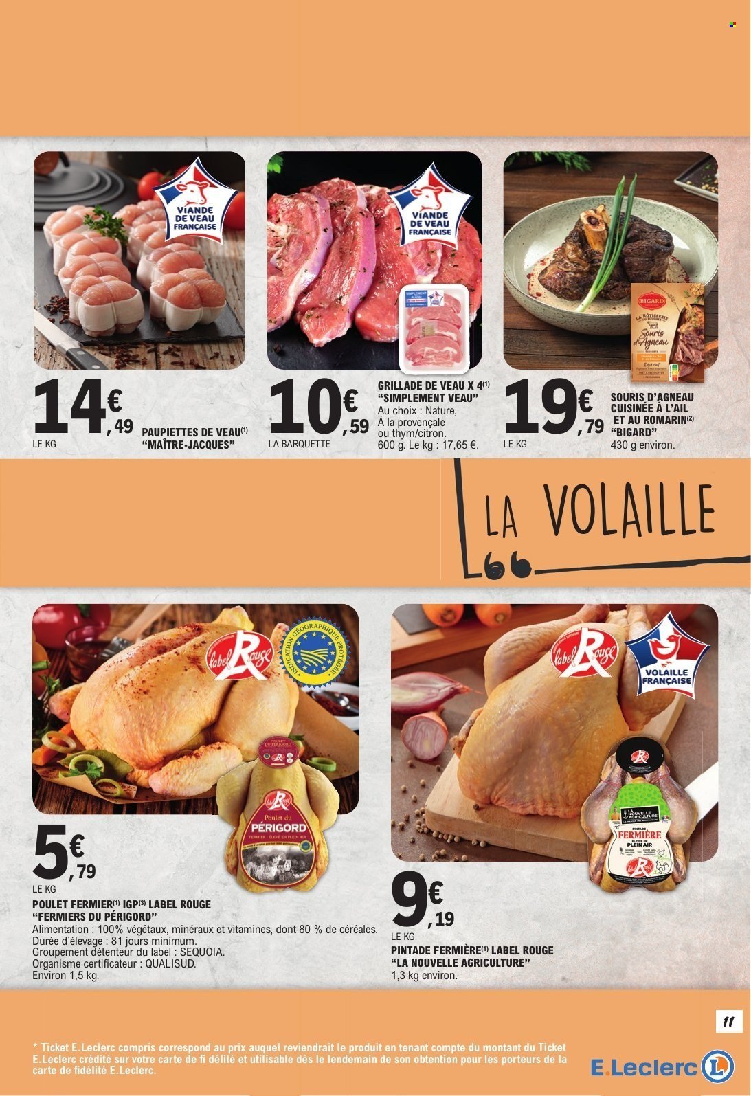 Catalogue E.LECLERC - PDTS FRAIS & VINS A PRIX CHOC (2025-08-28 - 2025-09-07)
