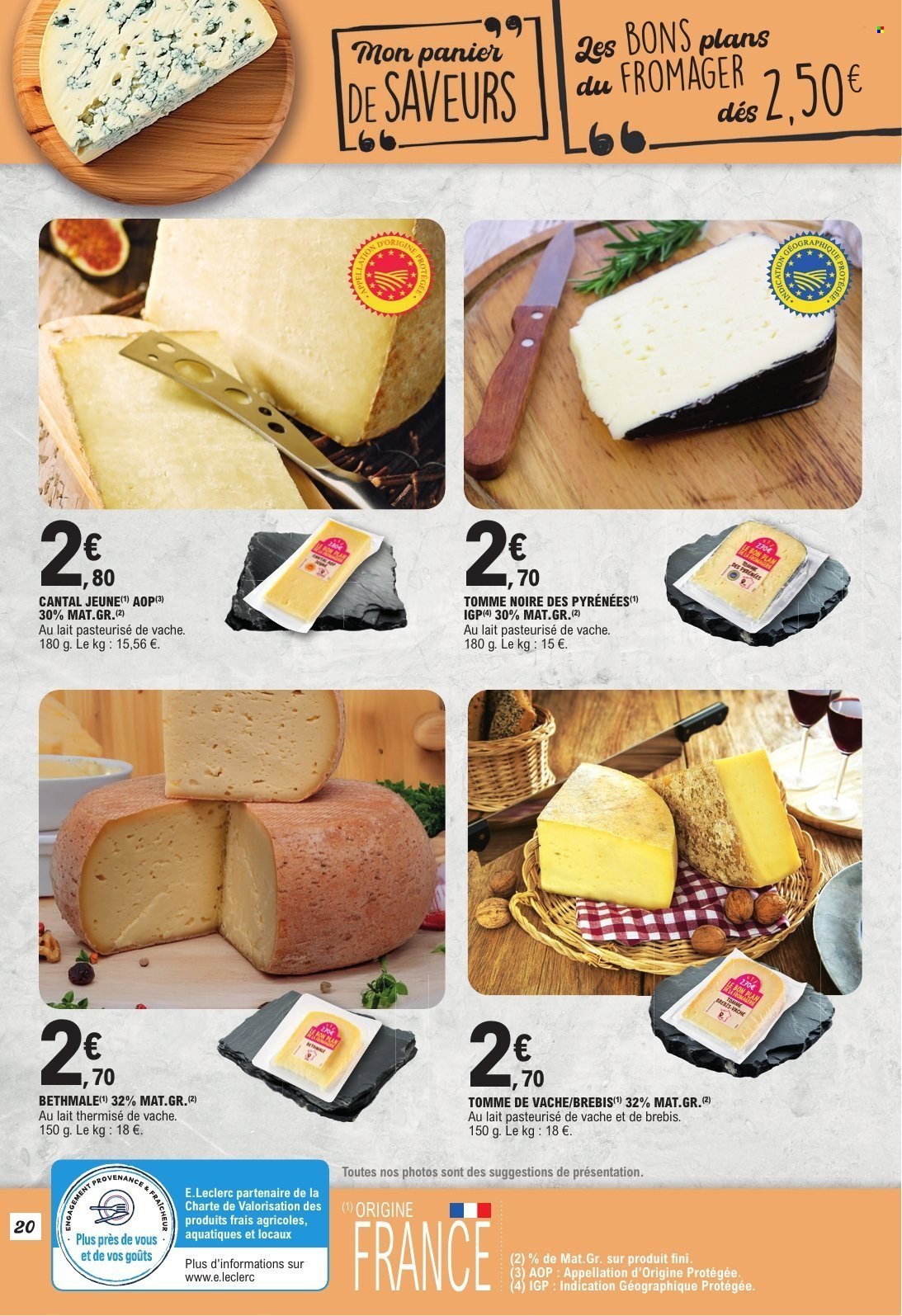 Catalogue E.LECLERC - PDTS FRAIS & VINS A PRIX CHOC (2025-08-28 - 2025-09-07)