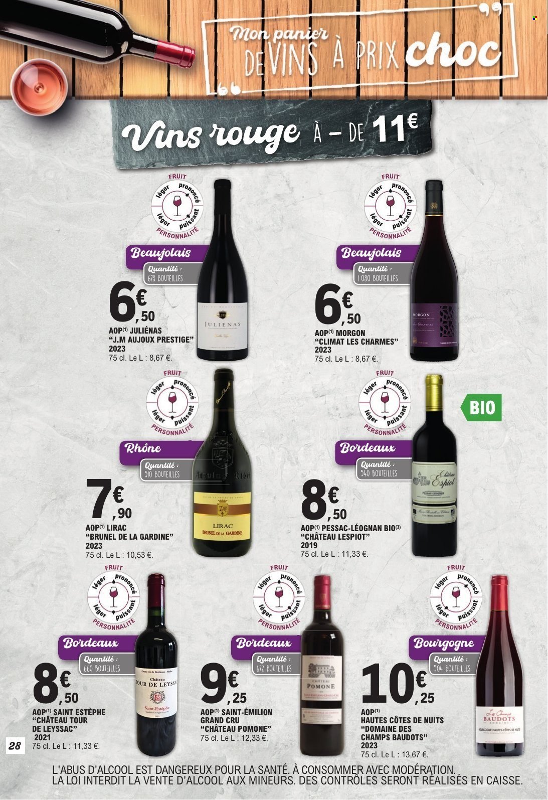 Catalogue E.LECLERC - PDTS FRAIS & VINS A PRIX CHOC (2025-08-28 - 2025-09-07)