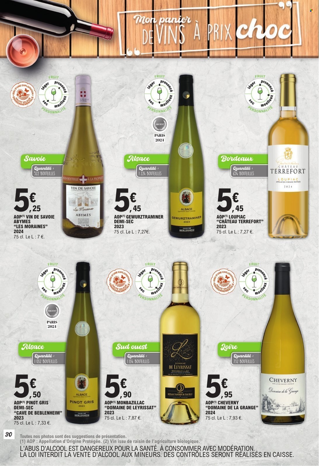 Catalogue E.LECLERC - PDTS FRAIS & VINS A PRIX CHOC (2025-08-28 - 2025-09-07)