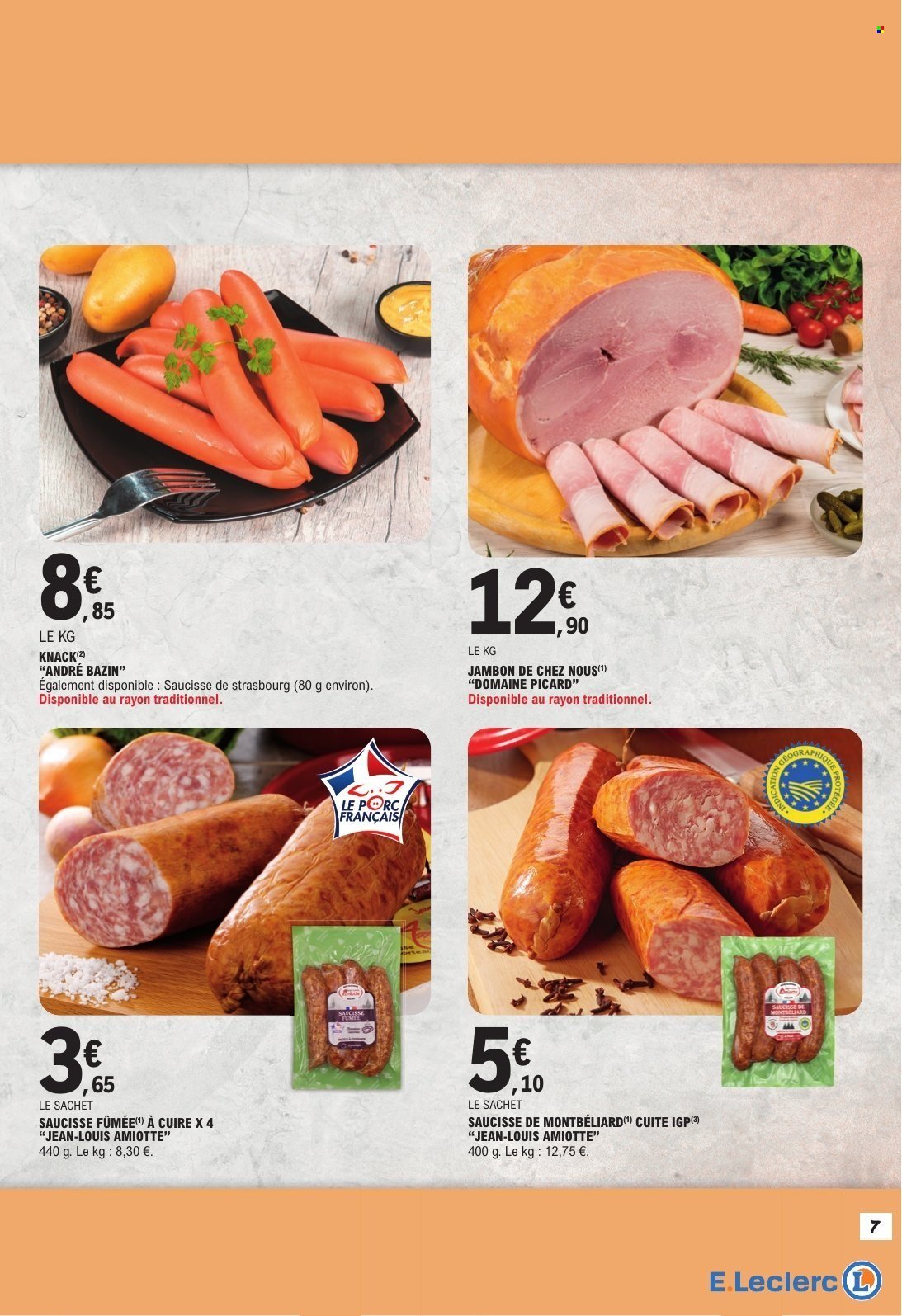 Catalogue E.LECLERC - PDTS FRAIS & VINS A PRIX CHOC (2025-08-28 - 2025-09-07)