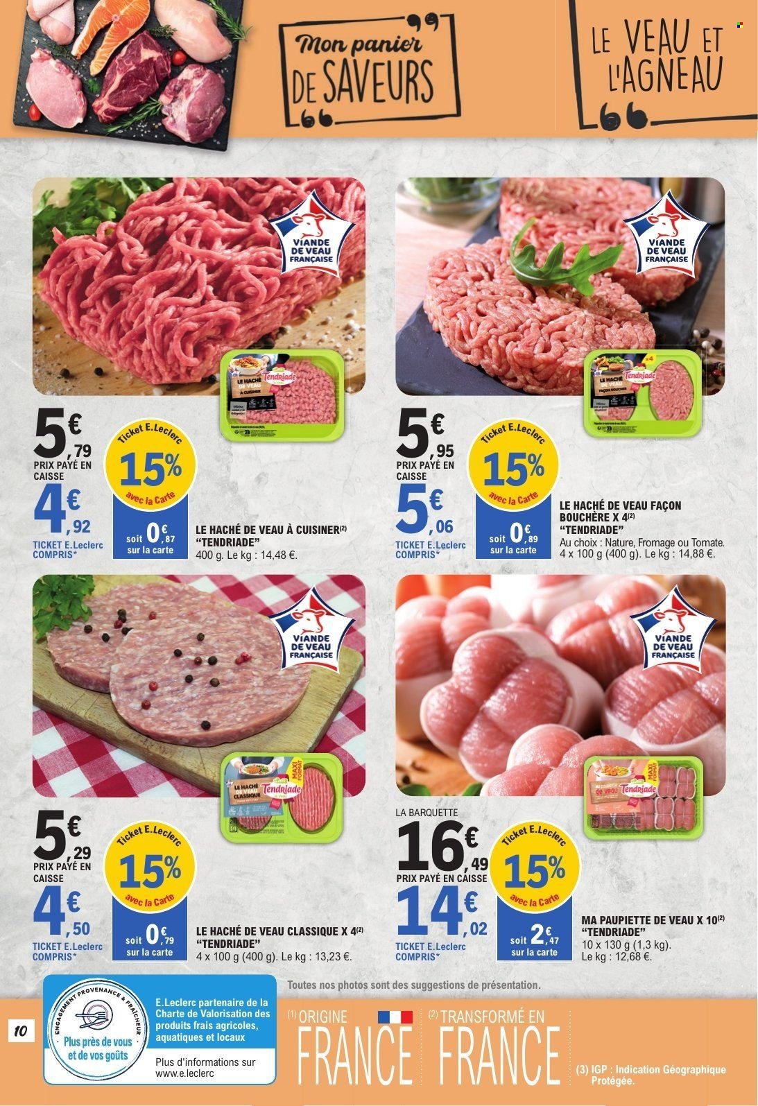Catalogue E.LECLERC - PDTS FRAIS & VINS A PRIX CHOC (2025-08-28 - 2025-09-07)