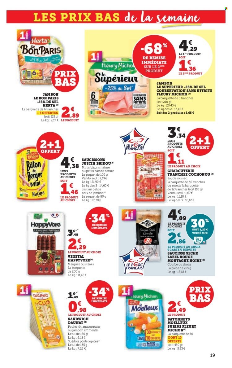 Catalogue HYPER U - Les prix bas de la semaine (2025-09-30 - 2025-10-12)