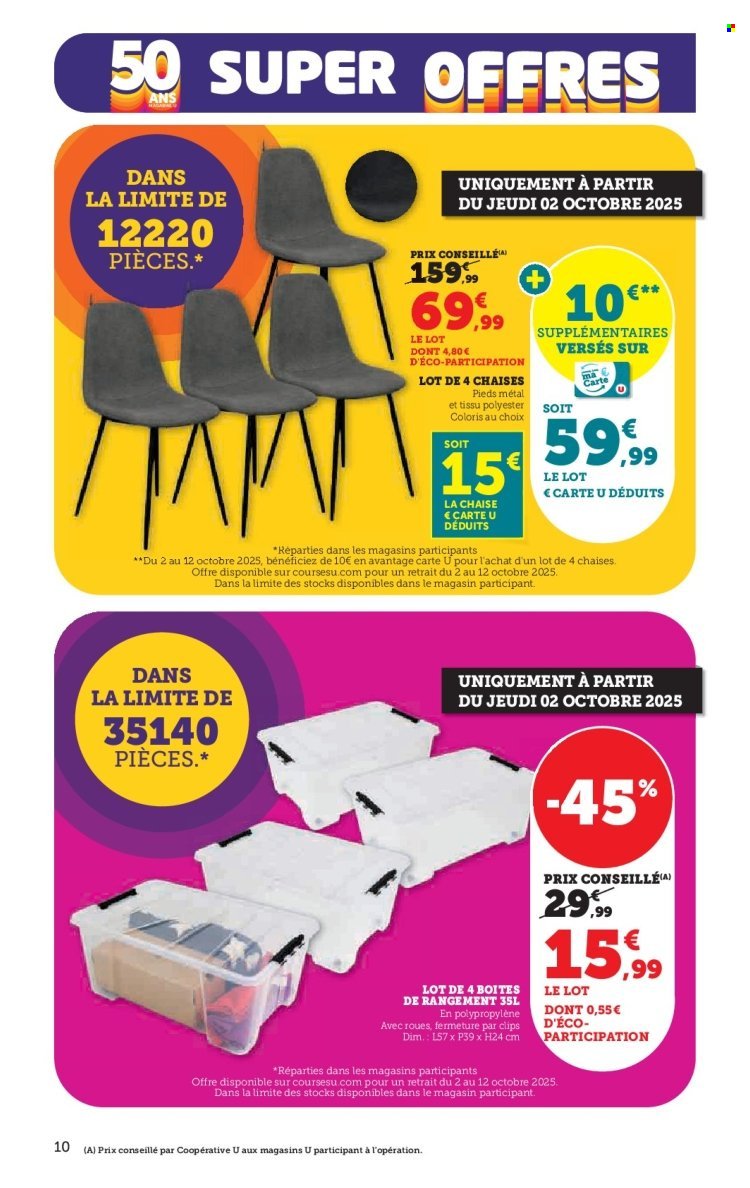 Catalogue HYPER U - Les prix bas de la semaine (2025-09-30 - 2025-10-12)