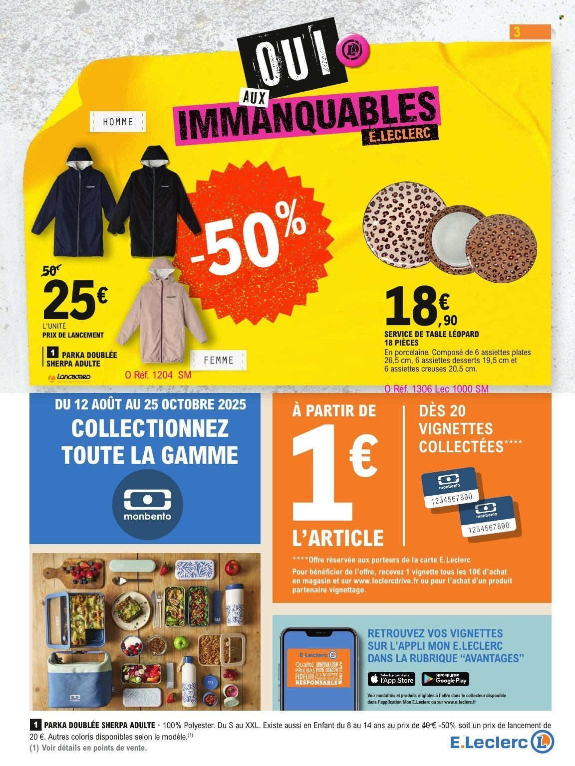 Catalogue E.LECLERC - EVENEMENT (2025-09-16 - 2025-09-27)