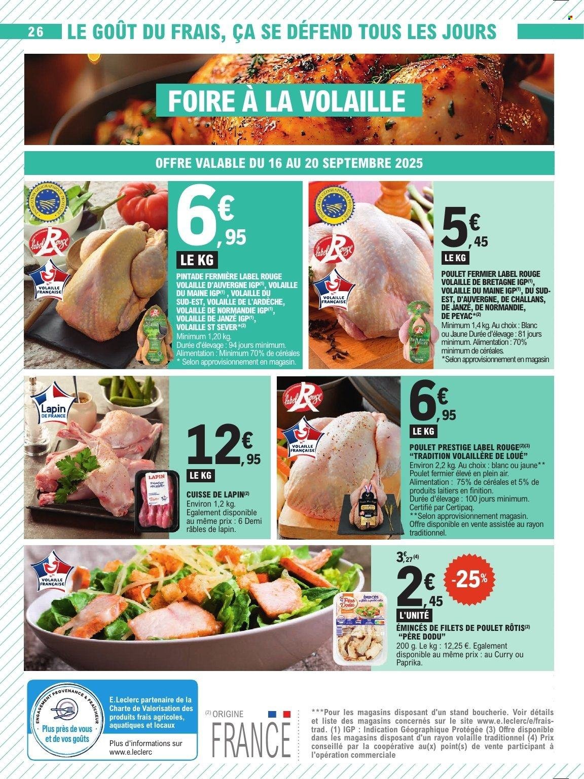 Catalogue E.LECLERC - EVENEMENT (2025-09-16 - 2025-09-27)