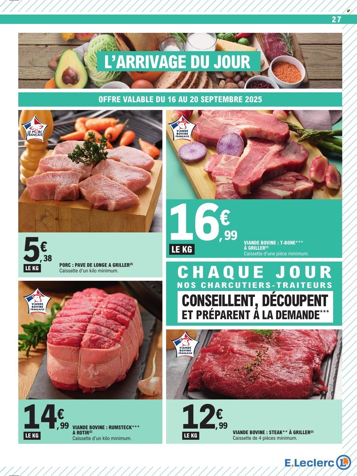 Catalogue E.LECLERC - EVENEMENT (2025-09-16 - 2025-09-27)