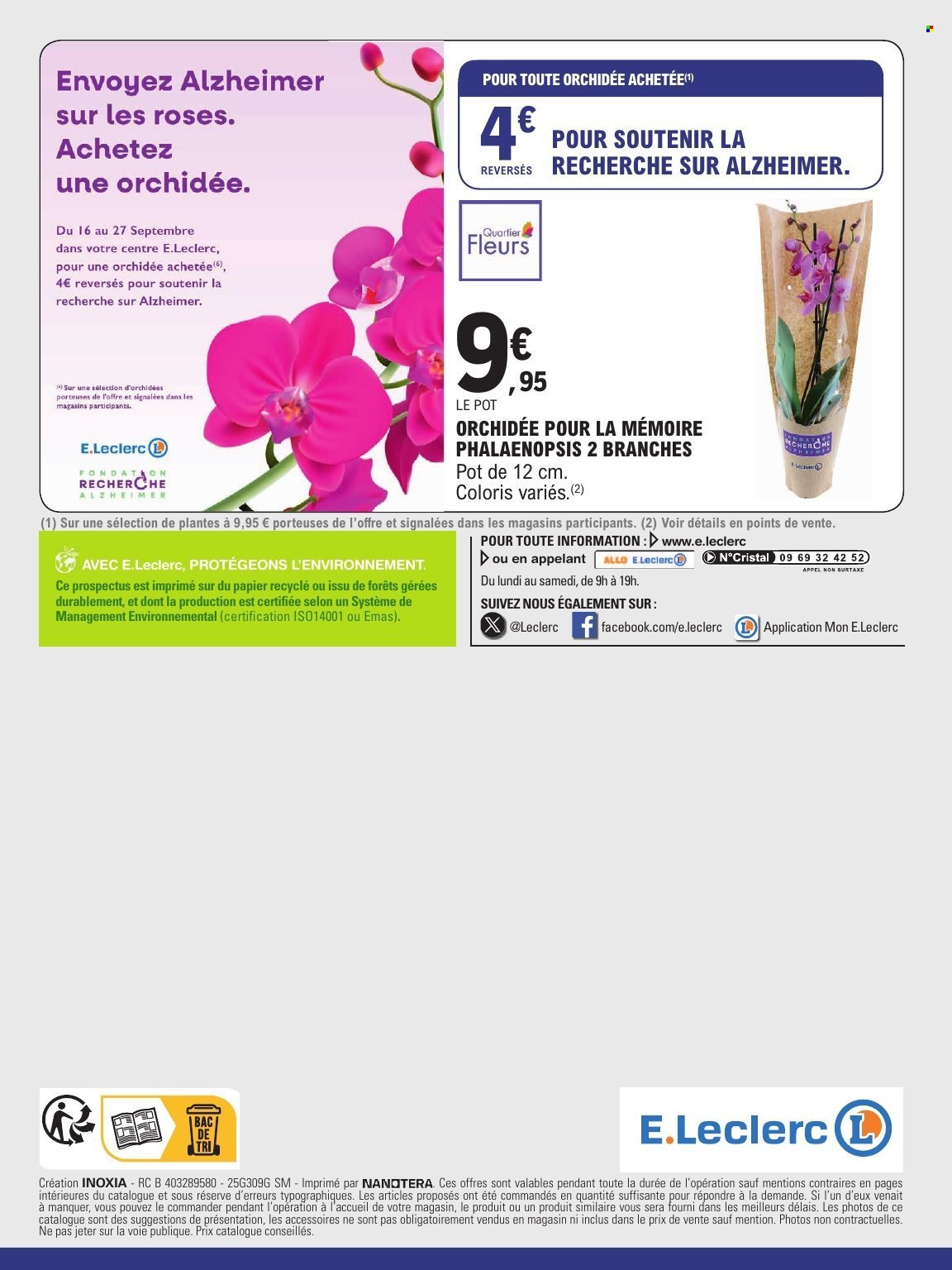 Catalogue E.LECLERC - EVENEMENT (2025-09-16 - 2025-09-27)