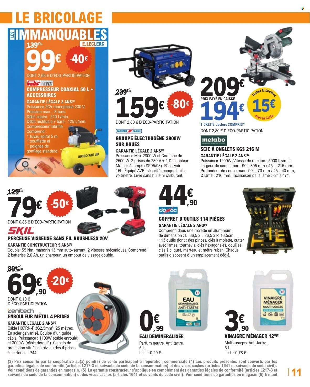 Catalogue E.LECLERC - TRAFIC BRICO