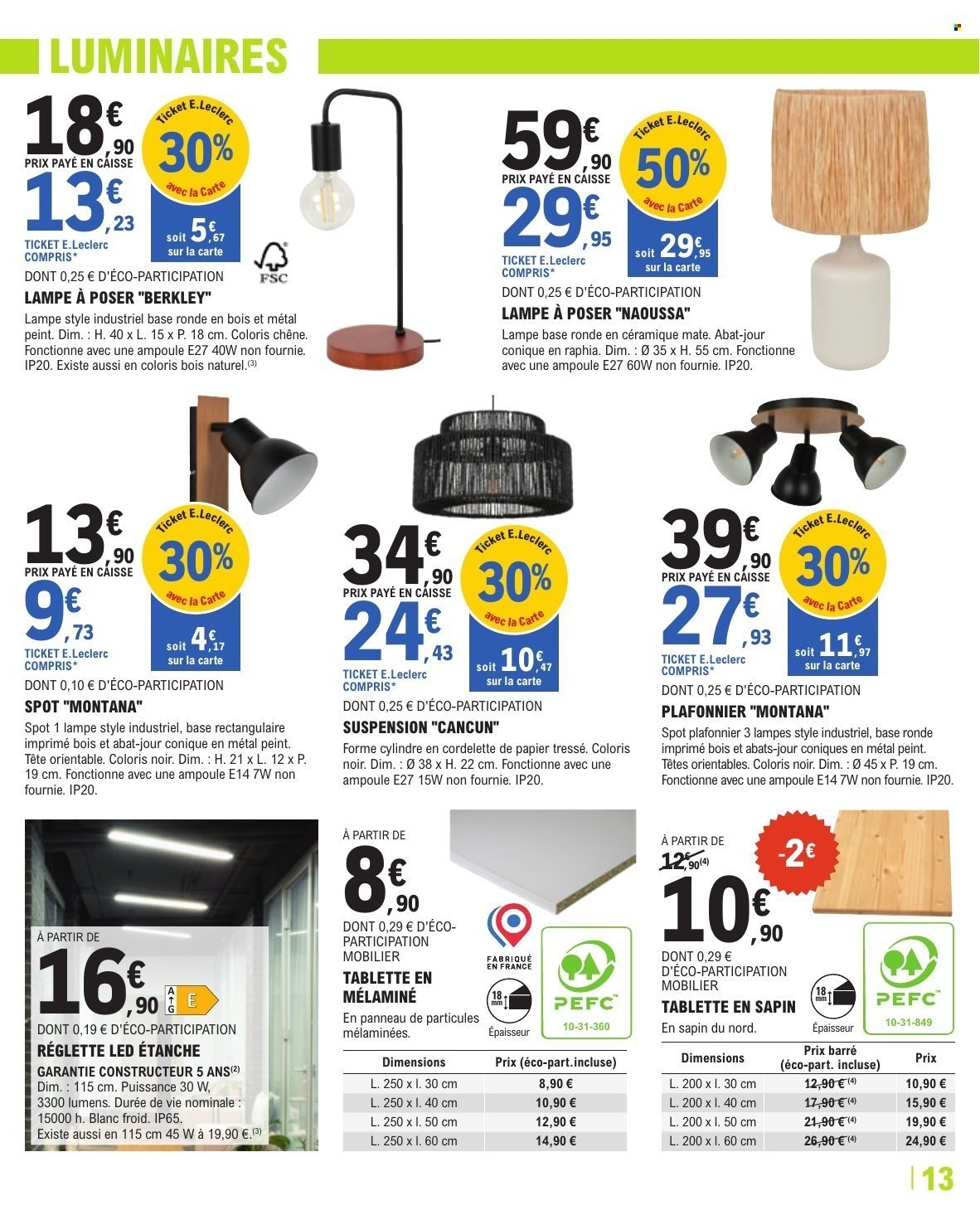 Catalogue E.LECLERC - TRAFIC BRICO