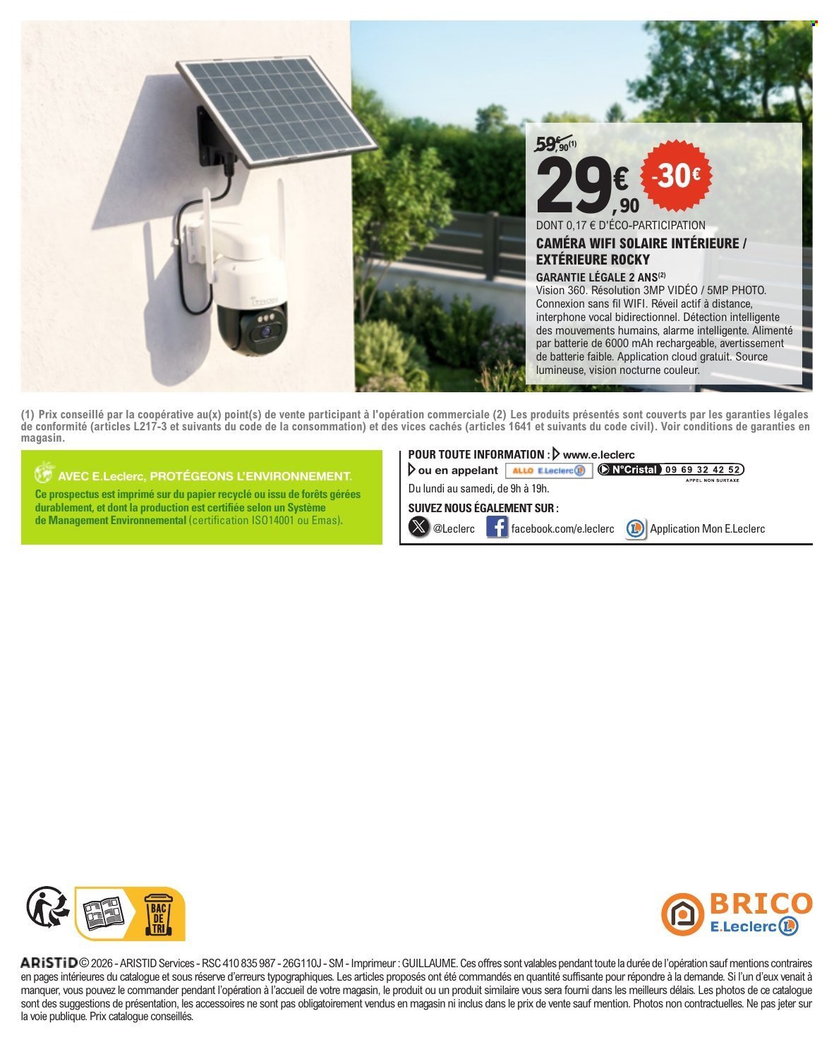 Catalogue E.LECLERC - TRAFIC BRICO