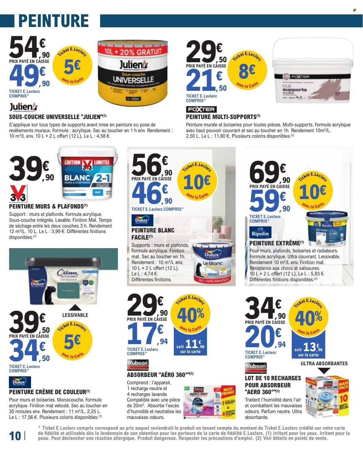 Catalogue E.LECLERC - TRAFIC BRICO