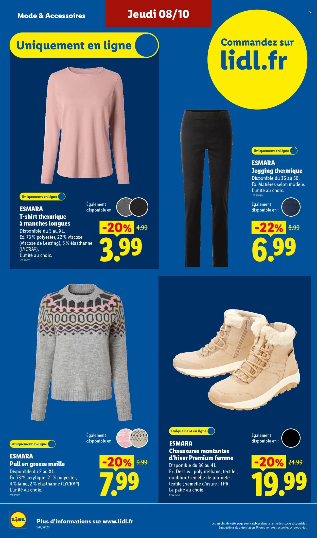 Catalogue LIDL - Les Exclus Web de la semaine