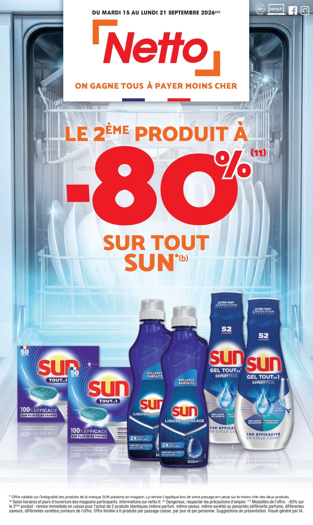 Catalogue NETTO - -80% sur tous SUN