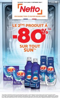 Catalogue NETTO - -80% sur tous SUN