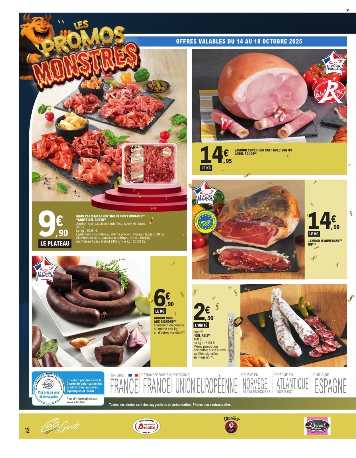 Catalogue E.LECLERC - PROMOS MONSTRES (2025-10-14 - 2025-10-25)