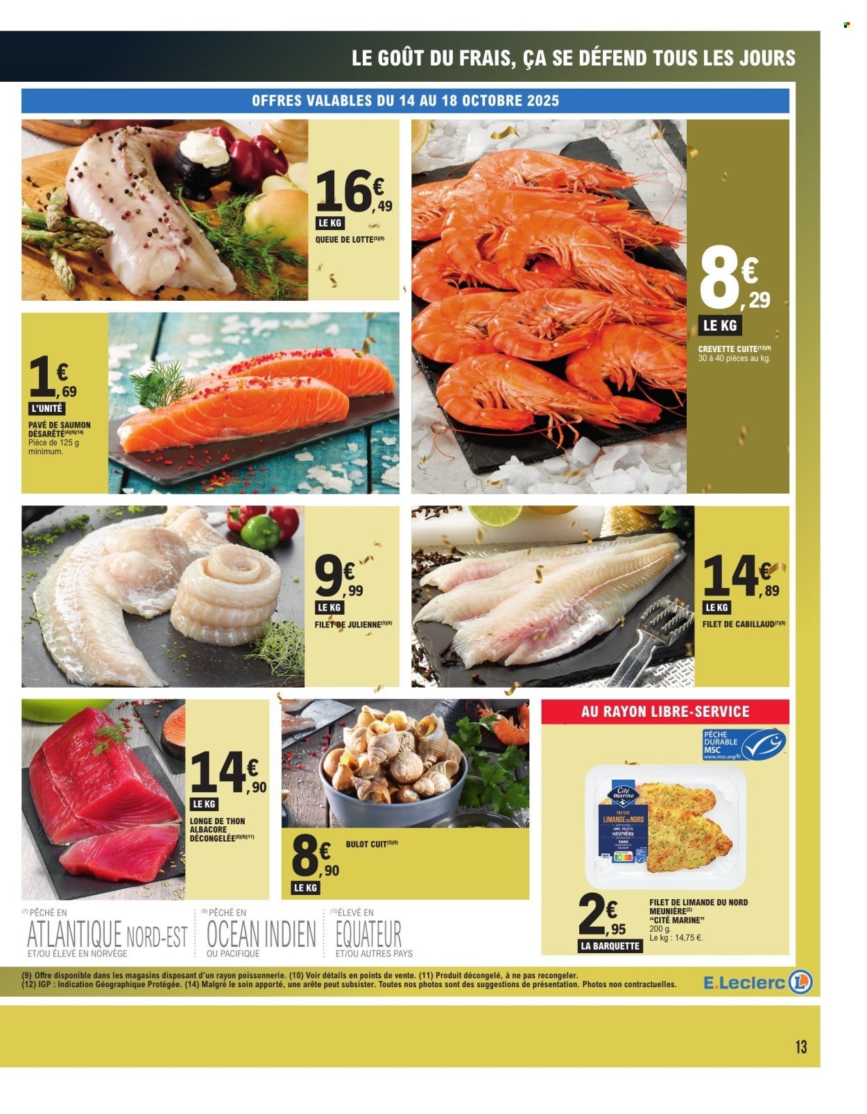 Catalogue E.LECLERC - PROMOS MONSTRES (2025-10-14 - 2025-10-25)