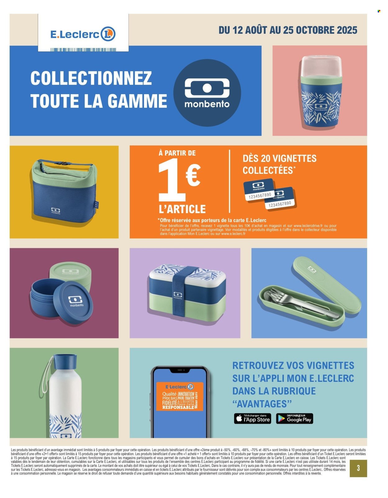 Catalogue E.LECLERC - PROMOS MONSTRES (2025-10-14 - 2025-10-25)