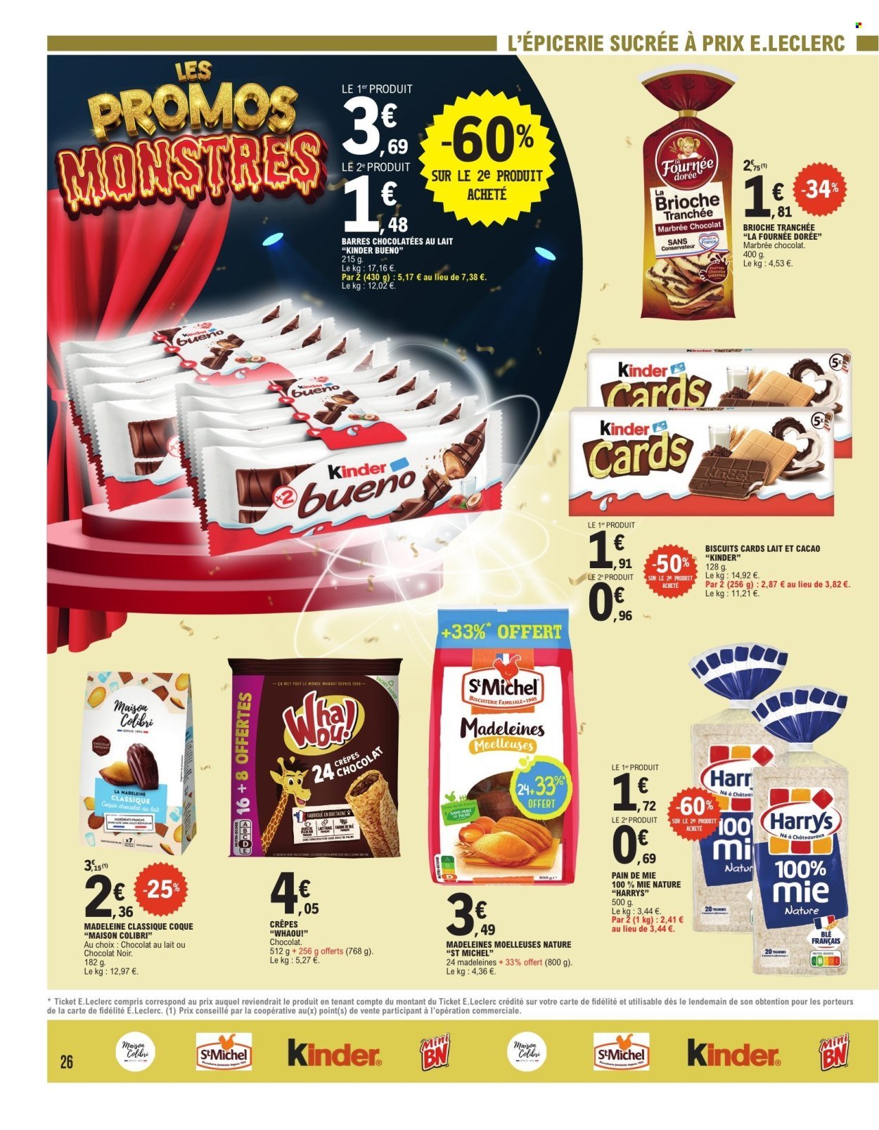 Catalogue E.LECLERC - PROMOS MONSTRES (2025-10-14 - 2025-10-25)