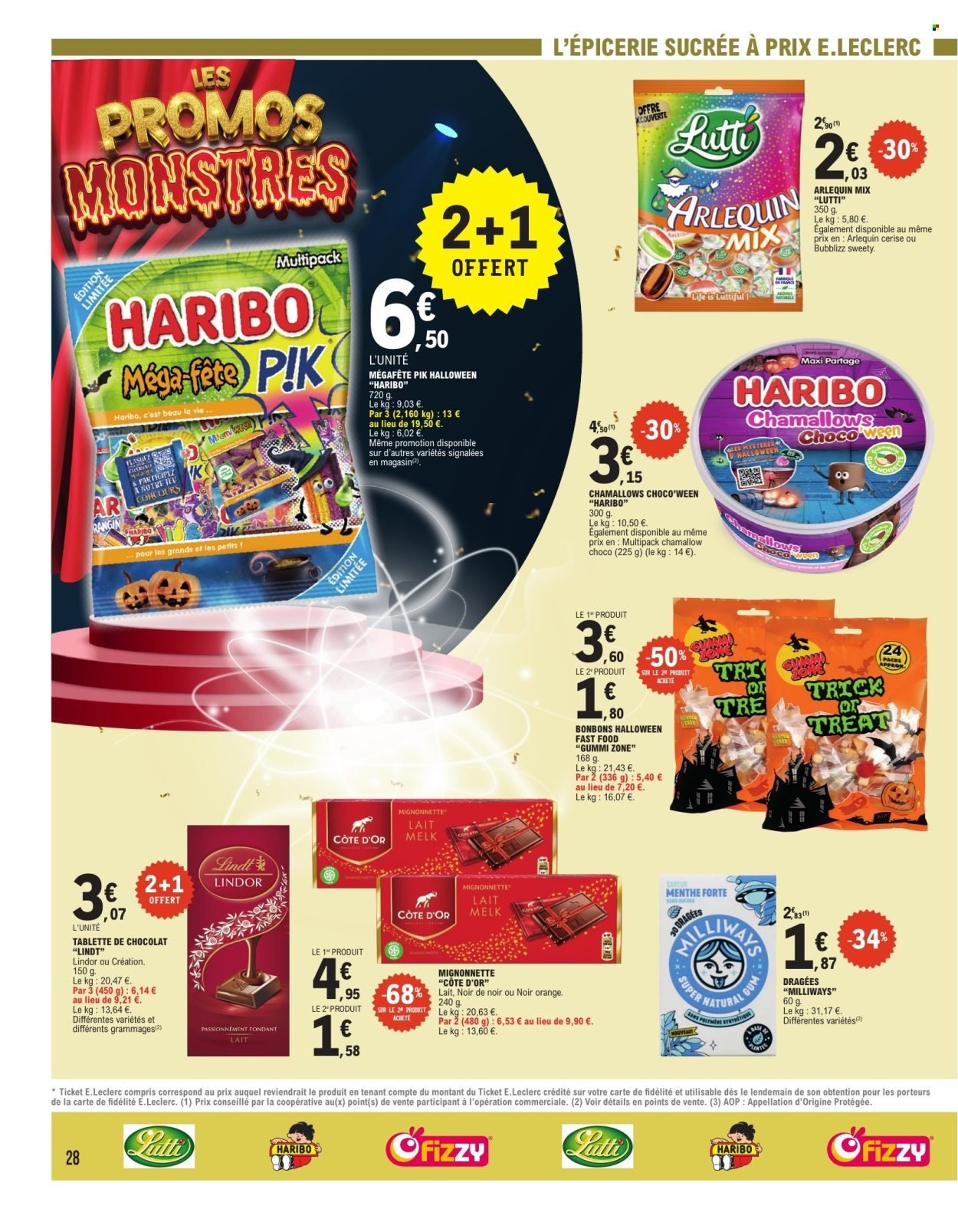 Catalogue E.LECLERC - PROMOS MONSTRES (2025-10-14 - 2025-10-25)