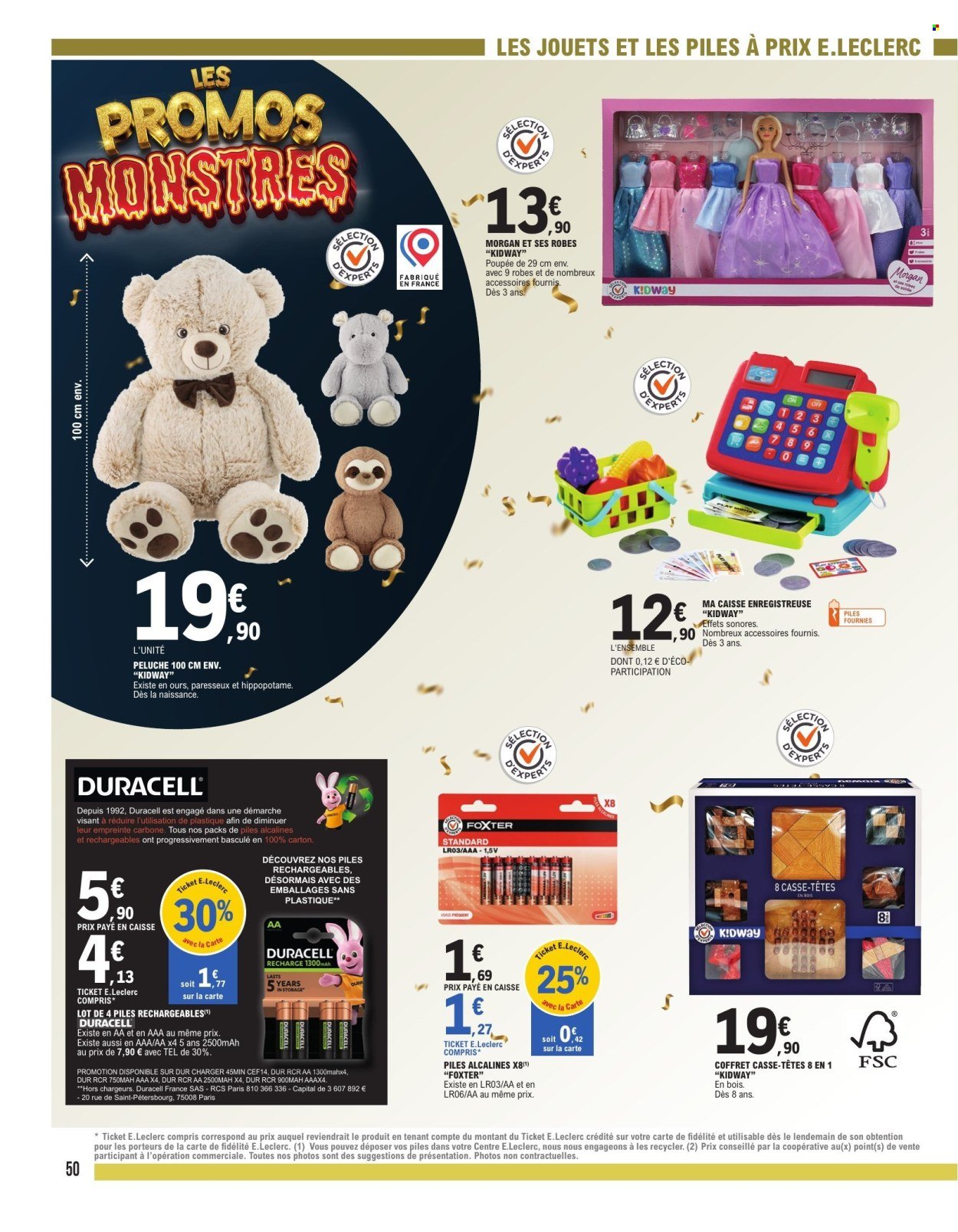 Catalogue E.LECLERC - PROMOS MONSTRES (2025-10-14 - 2025-10-25)