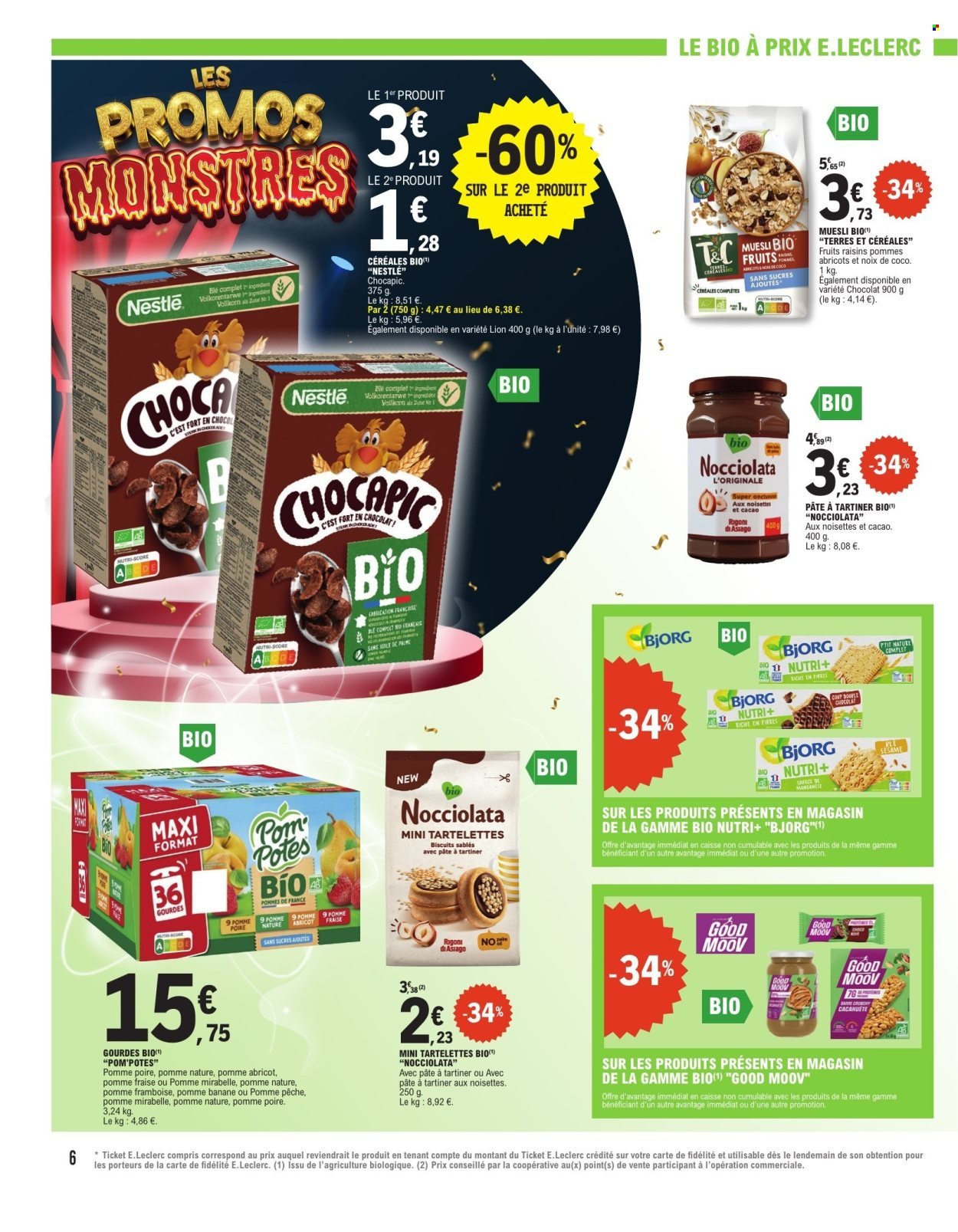 Catalogue E.LECLERC - PROMOS MONSTRES (2025-10-14 - 2025-10-25)