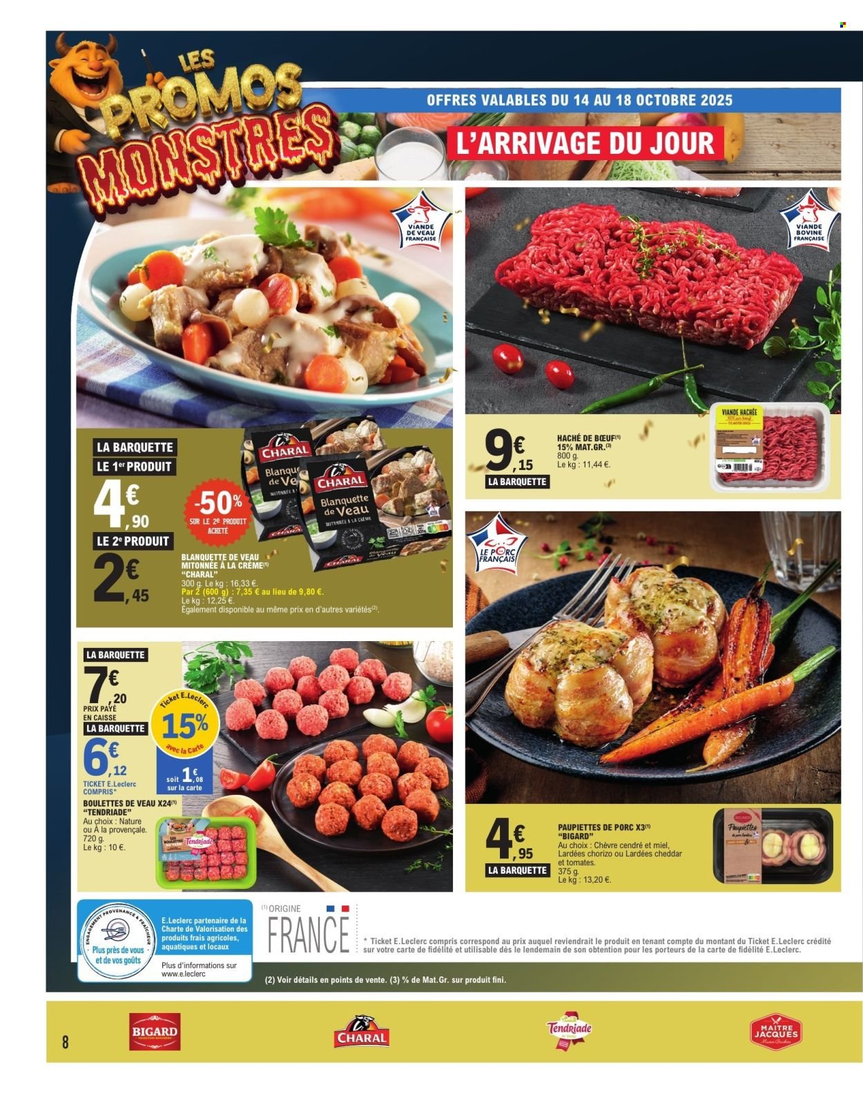 Catalogue E.LECLERC - PROMOS MONSTRES (2025-10-14 - 2025-10-25)
