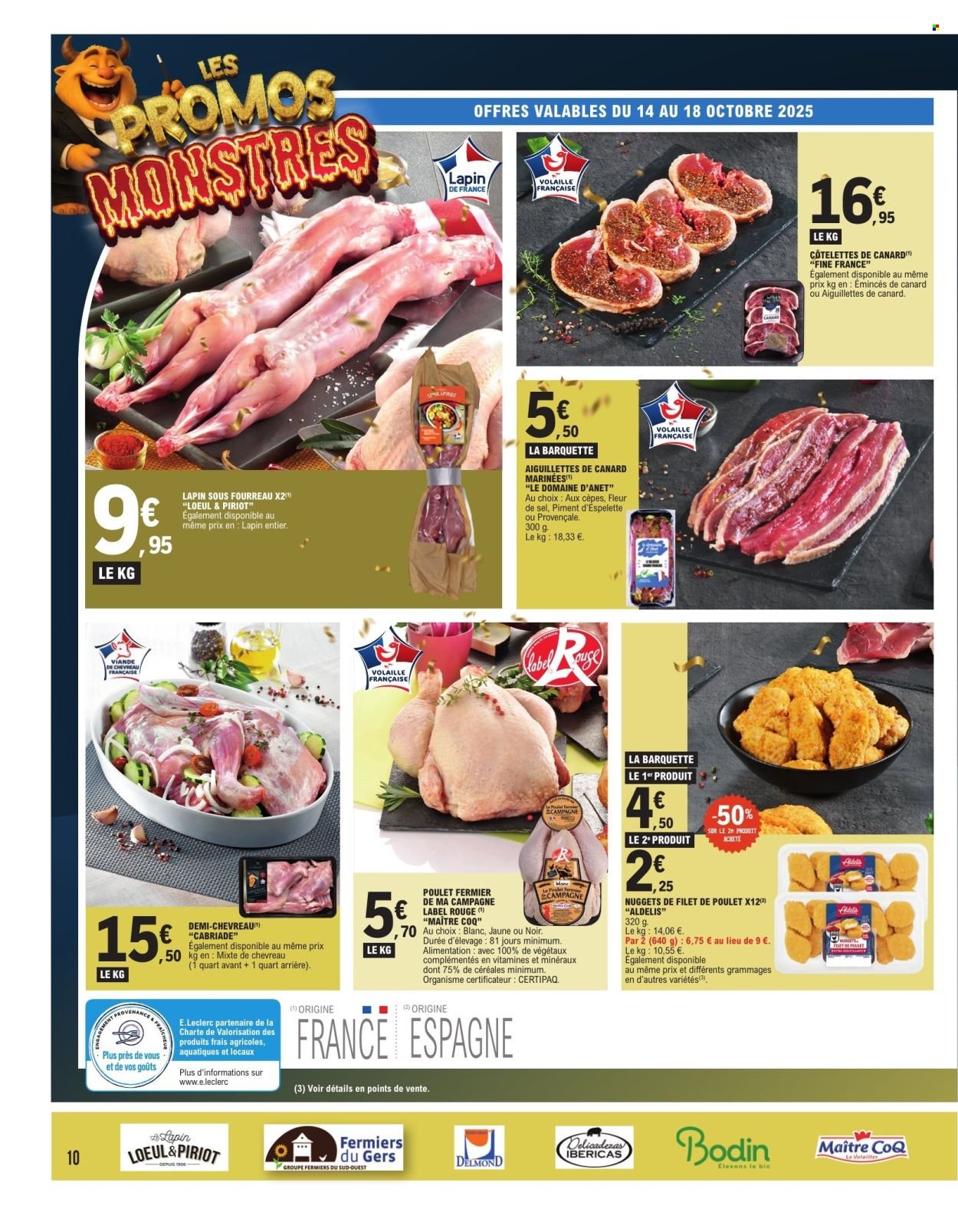 Catalogue E.LECLERC - PROMOS MONSTRES (2025-10-14 - 2025-10-25)