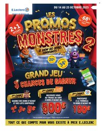 Catalogue E.LECLERC - PROMOS MONSTRES