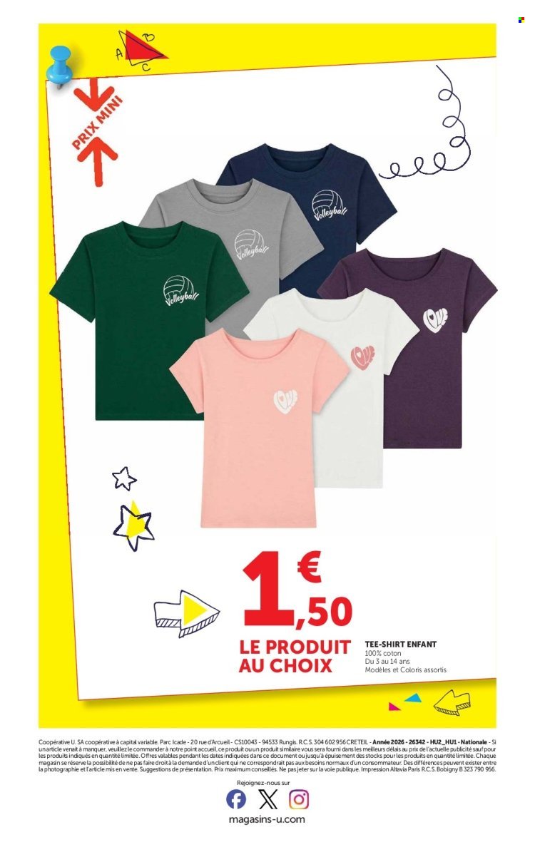 Catalogue HYPER U - Les prix bas de la rentrée special mode
