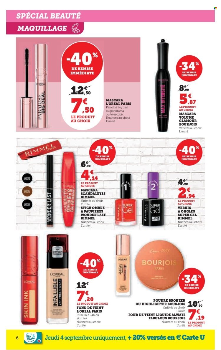 Catalogue HYPER U - La beauté à prix bas (2025-09-02 - 2025-09-14)