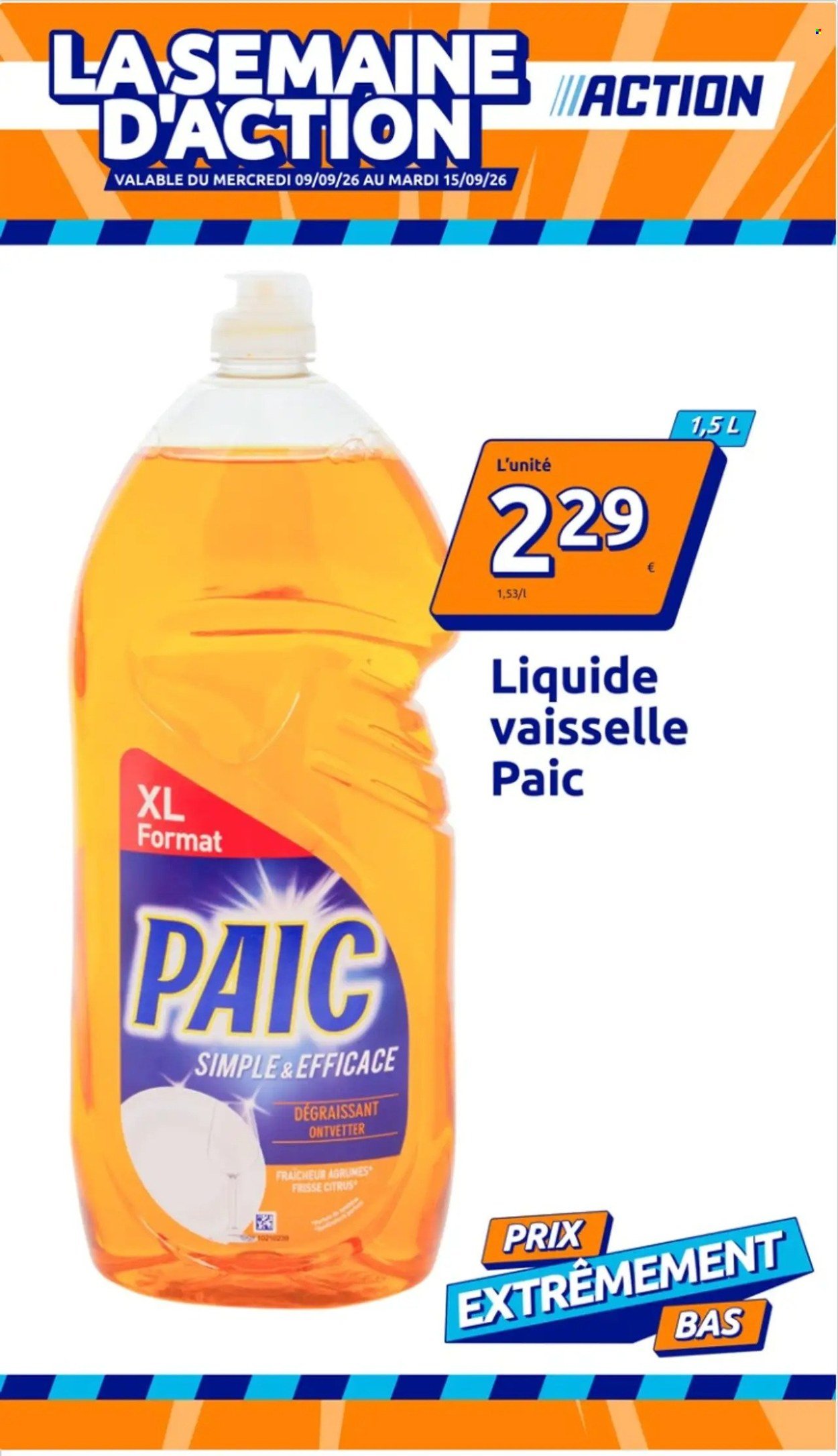 Catalogue ACTION - Du mercredi 9 septembre 2026