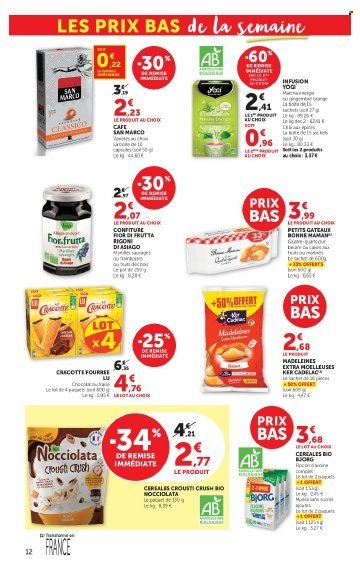 Catalogue HYPER U - Les prix bas de la semaine