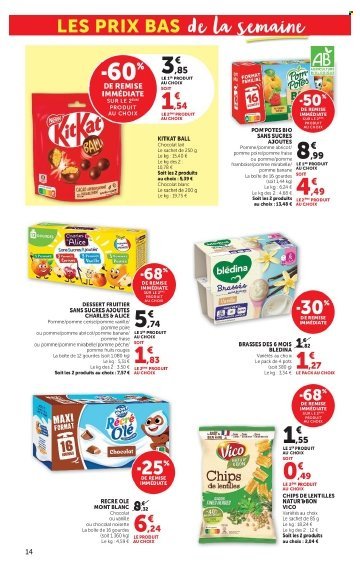 Catalogue HYPER U - Les prix bas de la semaine