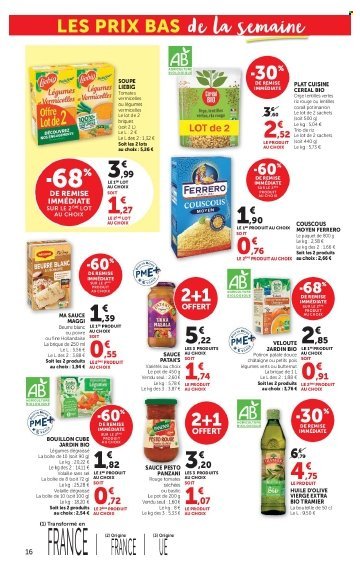 Catalogue HYPER U - Les prix bas de la semaine