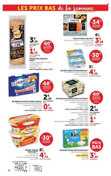 Catalogue HYPER U - Les prix bas de la semaine